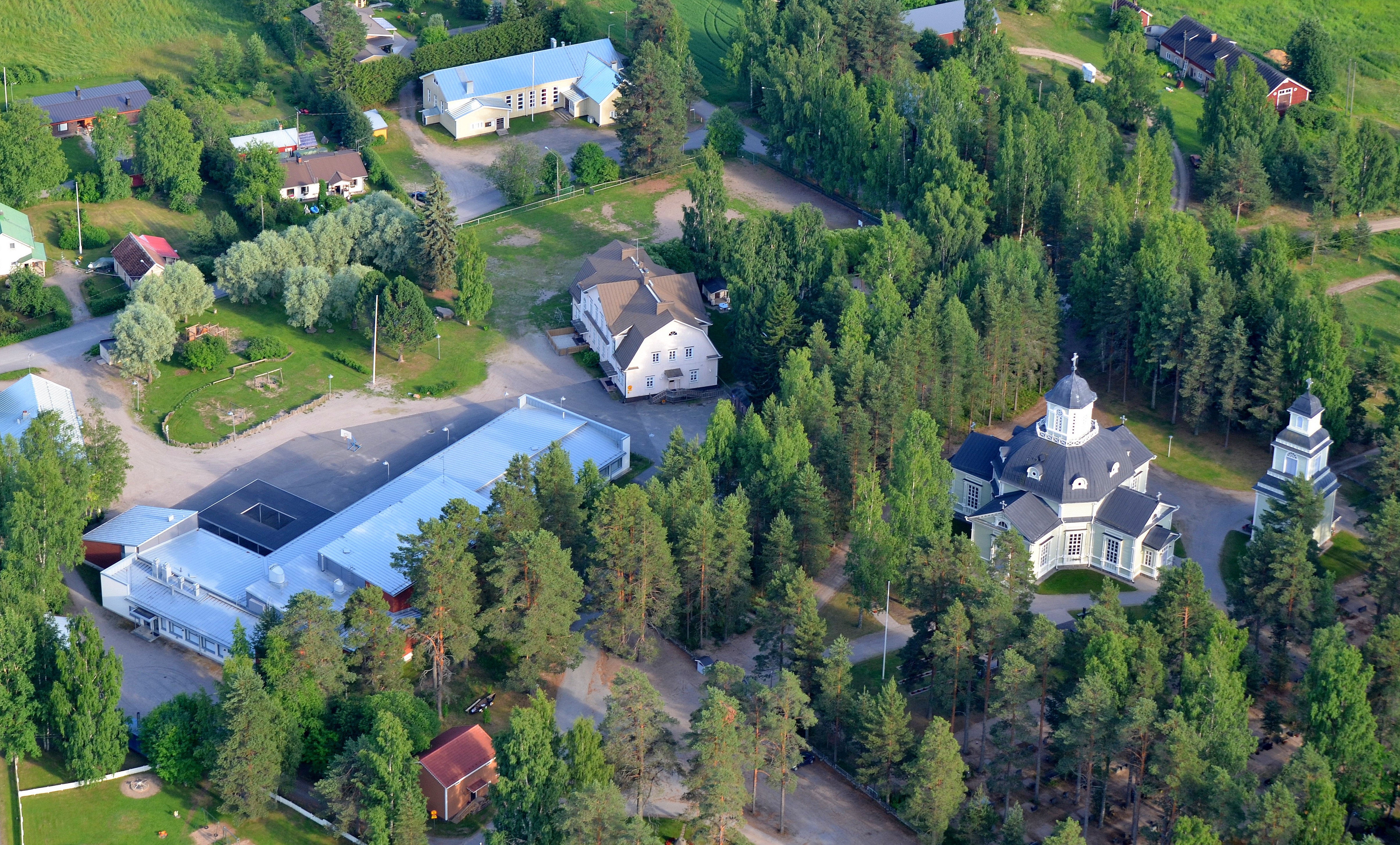Konginkankaan hautausmaa Konginkankaan hautausmaa ilmakuva