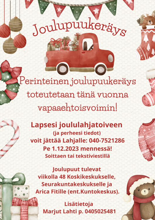 Joulupuukeräys