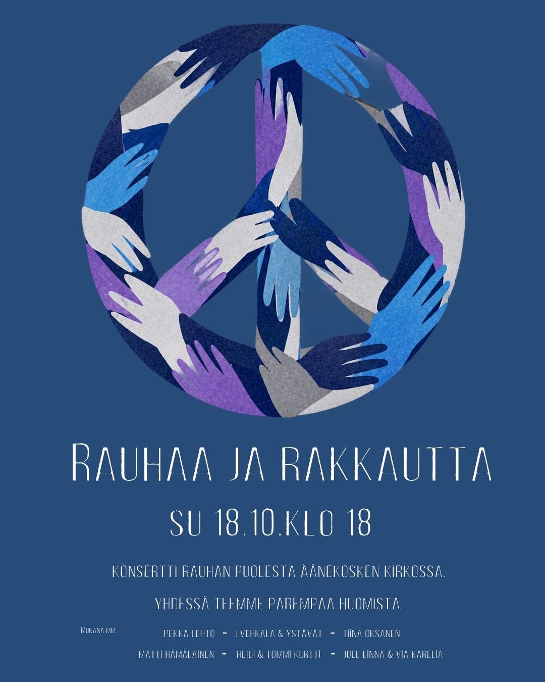 Konsertti rauhan puolesta