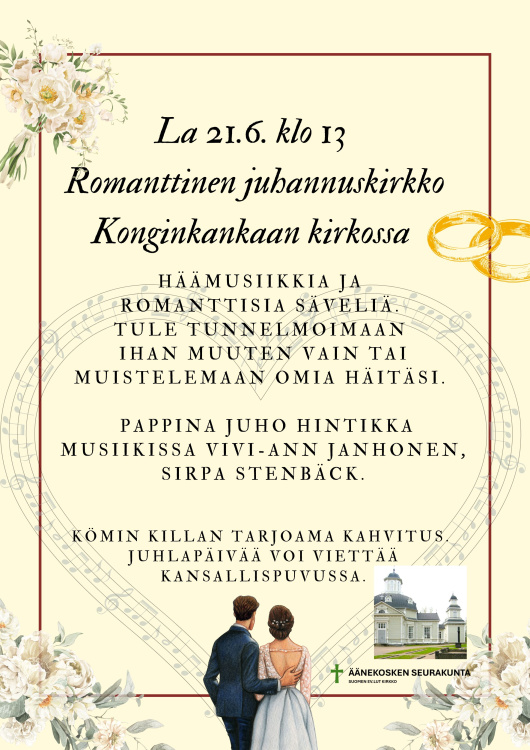 Romanttinen juhannuskirkko Romanttinen juhannuskirkko