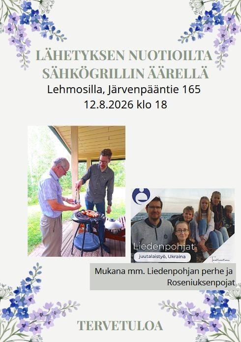 Nuotioillat kesällä 2026!